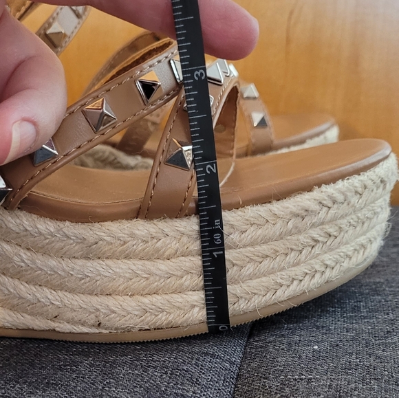 NWOT Torrid Studded Wedge Gladiator Sandals - Picture 5 of 5